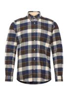 Barbour Valley Tf Designers Shirts Casual Blue Barbour