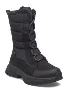 W3970 Shoes Boots Ankle Boots Laced Boots Black Rieker