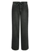 Nubrooklyn Jeans Bottoms Jeans Straight-regular Black Nümph