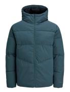 Jjglobal Puffer Jacket Vuorillinen Takki Topattu Takki Navy Jack & J S