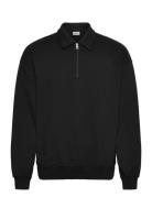 Sdowney Tops Sweat-shirts & Hoodies Sweat-shirts Black Solid