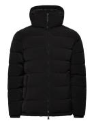 Hooded Puffer Jacket Vuorillinen Takki Topattu Takki Black Oscar Jacob...