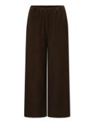 Bella Pants - Corduroy Bottoms Trousers Wide Leg Brown STUDIO FEDER