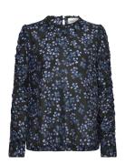 Seima Tops Blouses Long-sleeved Multi/patterned Munthe
