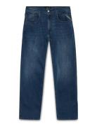 Anbass Trousers Slim C-Stretch Bottoms Jeans Slim Blue Replay