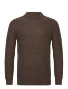 Tokota Aico Ls Tops Knitwear Round Necks Brown Gabba