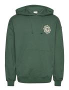 Sdseibert Tops Sweat-shirts & Hoodies Hoodies Green Solid