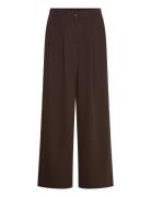 Allium Pants Bottoms Trousers Wide Leg Brown A-View