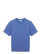Popincourt Tee-Shirt Tops T-shirts & Tops Short-sleeved Blue Maison La...
