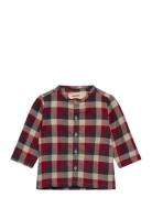 Shirt Shelby Tops Shirts Long-sleeved Shirts Multi/patterned Wheat