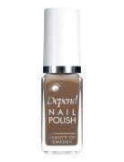 Old New School Minilack Kynsilakka Meikki Brown Depend Cosmetic