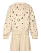 Sweat Dress L/S Maggie Dresses & Skirts Dresses Casual Dresses Long-sl...