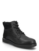 Corporate W Lth Lace Boot Nyörisaappaat Black Tommy Hilfiger