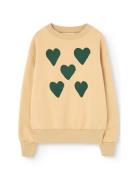 Hearts Soft Brown Bear Sweatshirt Tops Sweat-shirts & Hoodies Sweat-sh...