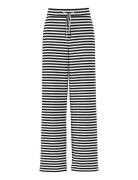 Pclaya Mw Wide Pants Jrs Noos Bottoms Trousers Wide Leg Black Pieces