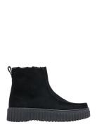Torhill Cozy D Shoes Boots Ankle Boots Ankle Boots Flat Heel Black Cla...