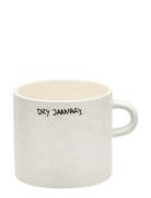 Dry January Mug Home Tableware Cups & Mugs Coffee Cups White Anna + Ni...