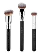 Essential Base Brush Set Meikkisiveltimet Meikki Black SIGMA Beauty