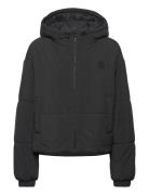 Freya-1_B Vuorillinen Takki Topattu Takki Black HUGO BLUE