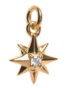 Beloved Compass Star Pendant Gold Kaulakoru Riipukset Gold Syster P