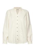 Cwromane Tops Shirts Long-sleeved Cream Claire Woman