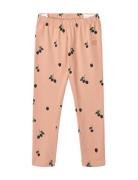 Marie Printed Leggings Bottoms Leggings Beige Liewood