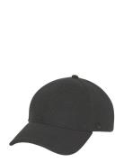 Felt W Metal Plaque Cap Accessories Headwear Caps Black Calvin Klein