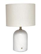 Flair Mini Table Lamp White Marble Base Home Lighting Lamps Table Lamp...