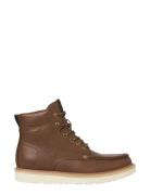 Jfwarchway Pu Moc Boot Nyörisaappaat Brown Jack & J S