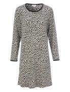 Nightdress Long Sleeve Yöpaita Black Damella Of Sweden