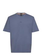 Tchup Tops T-shirts Short-sleeved Blue BOSS
