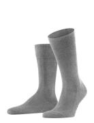 Family Everyday Casual Underwear Socks Regular Socks Grey Falke
