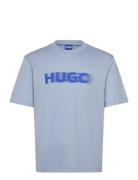 Nalax Tops T-shirts Short-sleeved Blue HUGO BLUE