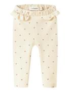 Nbflalo Tai Slim Legging Lil Bottoms Leggings Cream Lil'Atelier