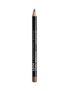 Slim Lip Pencil Huulikynä Meikki Brown NYX Professional Makeup