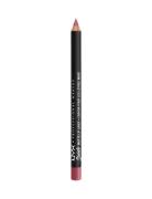 Suede Matte Lip Liner Huulikynä Meikki Pink NYX Professional Makeup