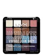 Ultimate Shadow Palette 16-Pan Vintage Jean Baby Luomiväri Paletti Mei...