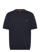 Kanache Tops T-shirts Short-sleeved Navy BOSS