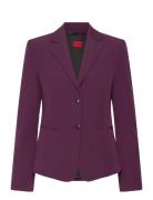 Agonia-1 Blazers Single Breasted Blazers Purple HUGO