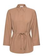 Felix Tops Blouses Long-sleeved Beige Tiger Of Sweden