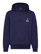 Logo Fleece Hoodie Tops Sweat-shirts & Hoodies Hoodies Navy Polo Ralph...