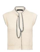 Vmnapoli Sl Vest Vip Vests Knitted Vests Cream Vero Moda