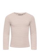 Kmgmaude Life Stripe Ls Top Jrs Noos Tops T-shirts Long-sleeved T-shir...