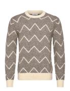 Slhrai Ls Knit Crew Neck Noos Tops Knitwear Round Necks Cream Selected