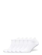 Decoy Sneaker Sock 5-Pk Nilkkasukat Lyhytvartiset Sukat White Decoy