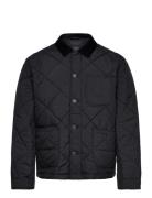 The Hurston Quilted Utility Jacket Ohut Takki Black Polo Ralph Lauren