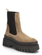 Cassandra Shoes Chelsea Boots Beige Steve Madden