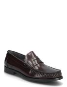 L61 883 Loaferit Matalat Kengät Burgundy TGA By Ahler