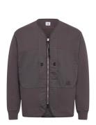 Logo Embroidered Jacket Ohut Takki Grey C.P. Company