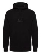 Polar Fleece Sweatshirt Tops Sweat-shirts & Hoodies Hoodies Black C.P....